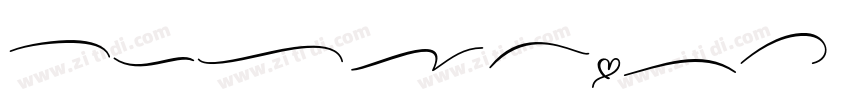 agustine script字体转换